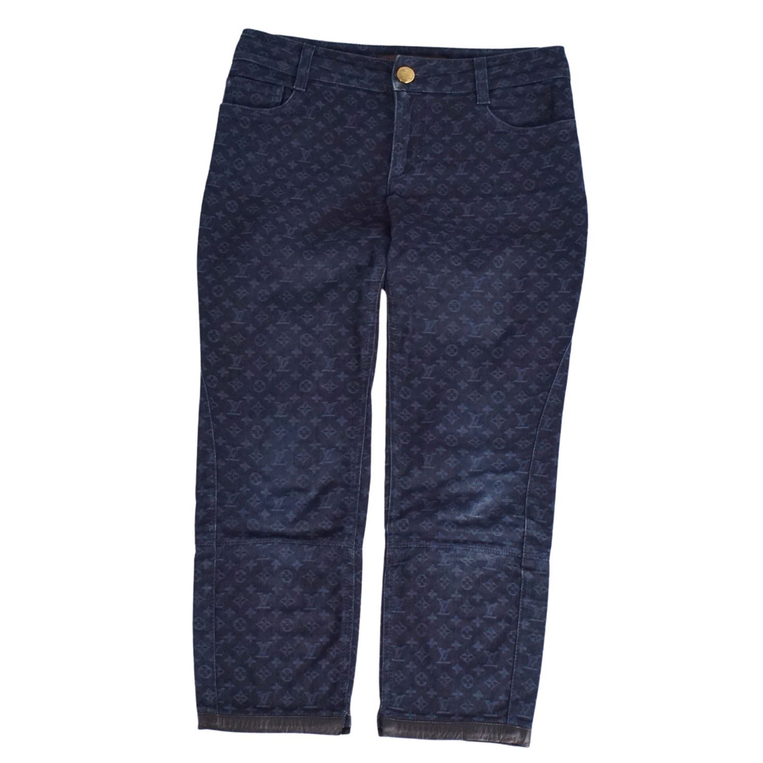 ルイヴィトン LOUIS VUITTON パンツ デニムパンツ モノグラム