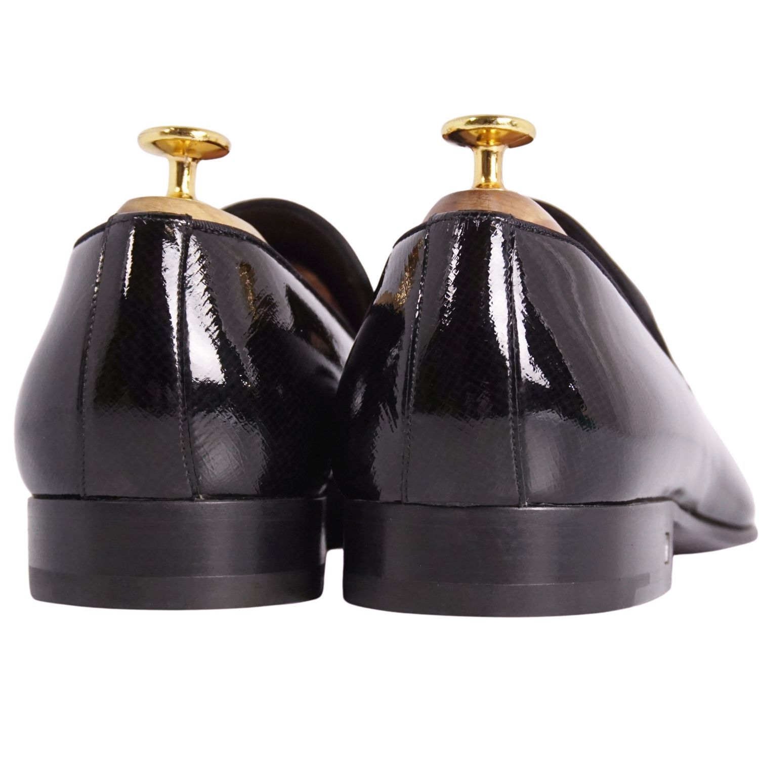 未使用 ルイヴィトン LOUIS VUITTON ローファー スリッポン レザー