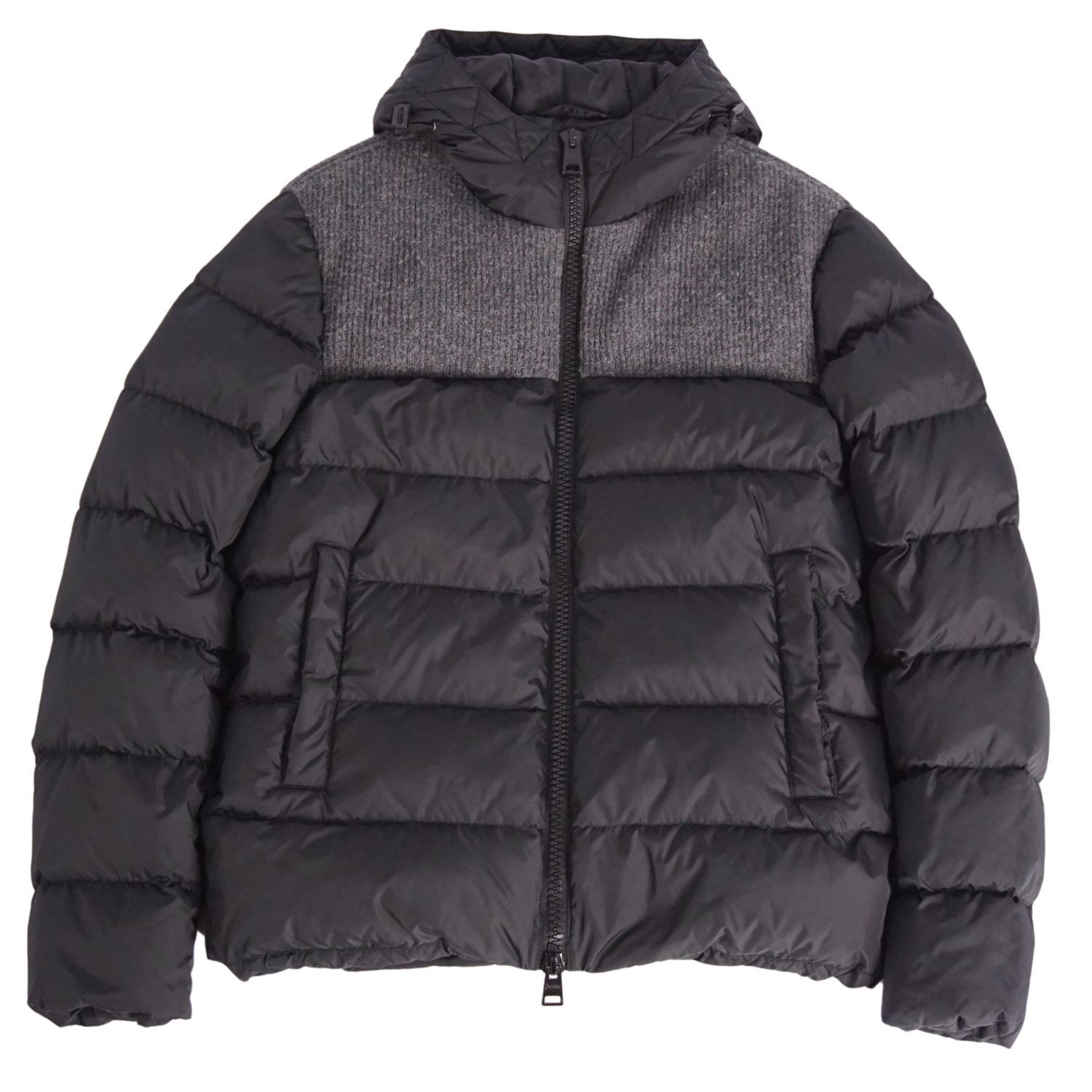 ヘルノ HERNO ジャケット ダウンジャケット ニット切り替え ナイロン