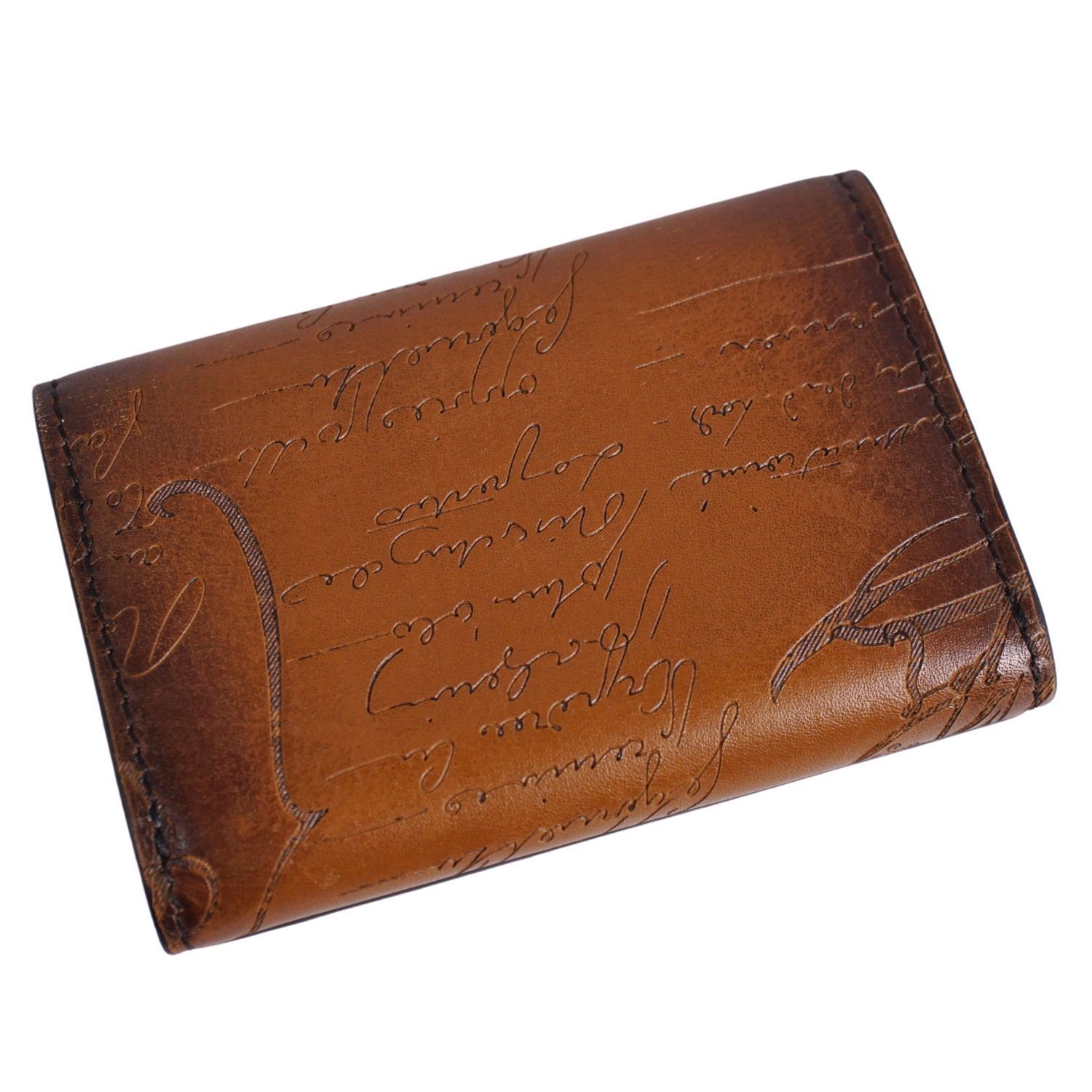 ベルルッティ Berluti 財布 名刺入れ カードケース カリグラフィ