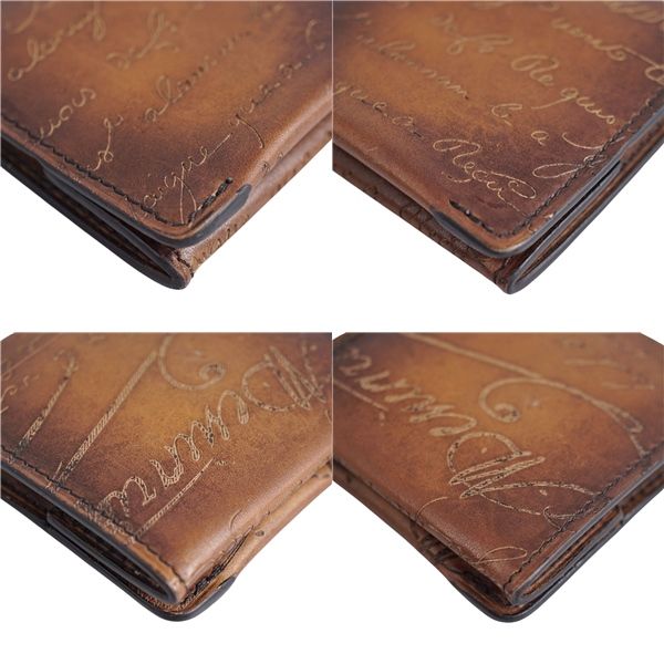 新品に近い❤　ベルベッティ　Berluti　カリグラフィ　スクリット　財布 美品 ベルルッティ Berluti 財布 コインケース カリグラフィ