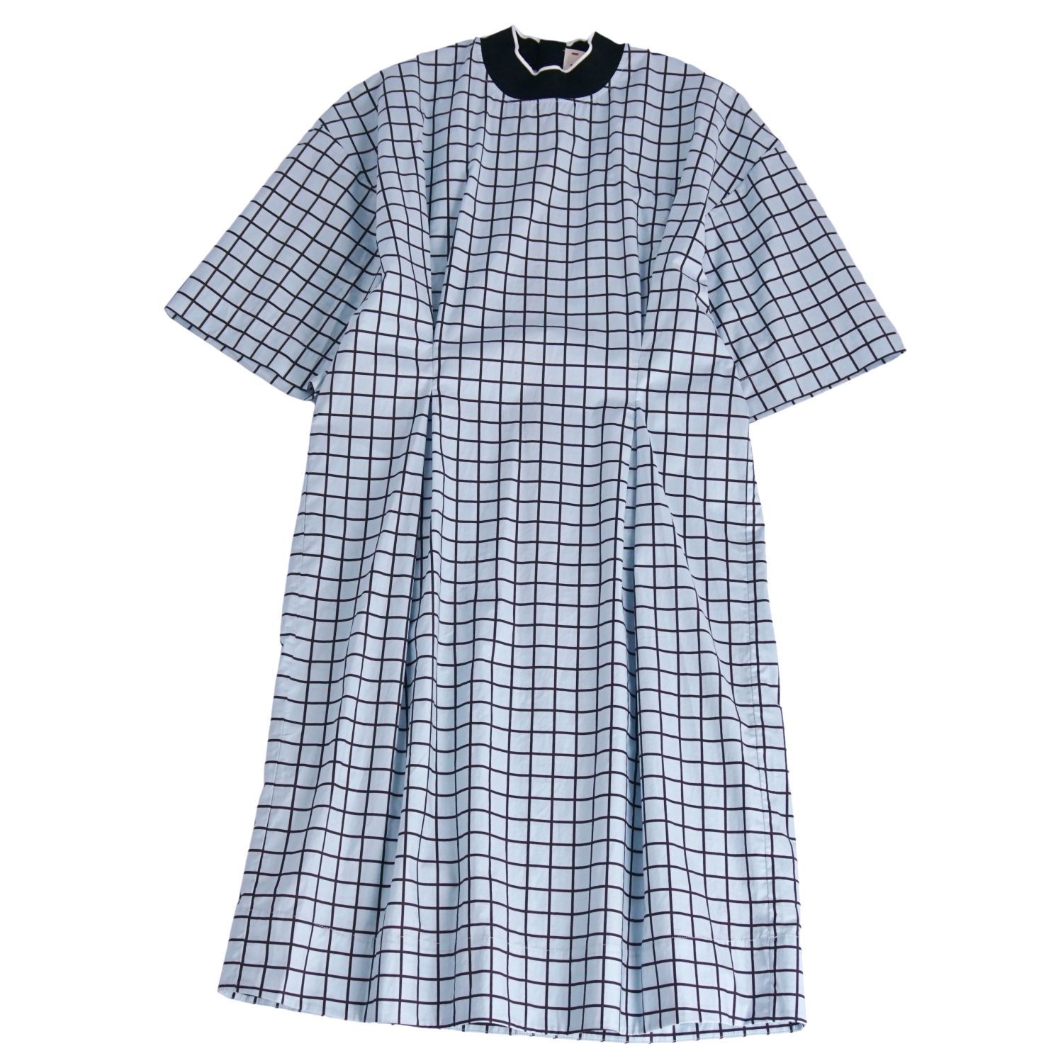 マルニ MARNI ワンピース シャツワンピース チェック コットン トッ