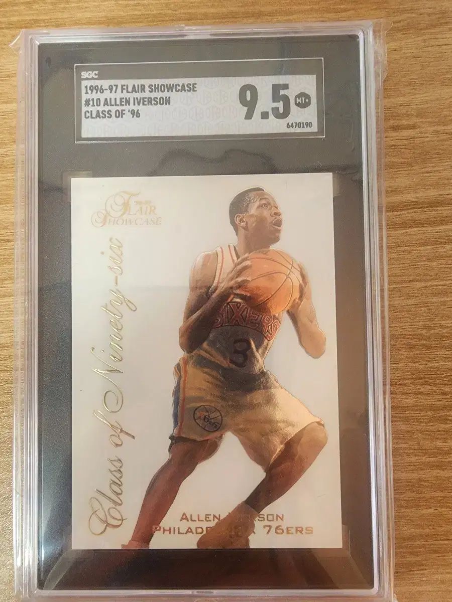SGC エレン イェーガー エレン アイバーソン 96-97 フ ショーケース バスケ カード