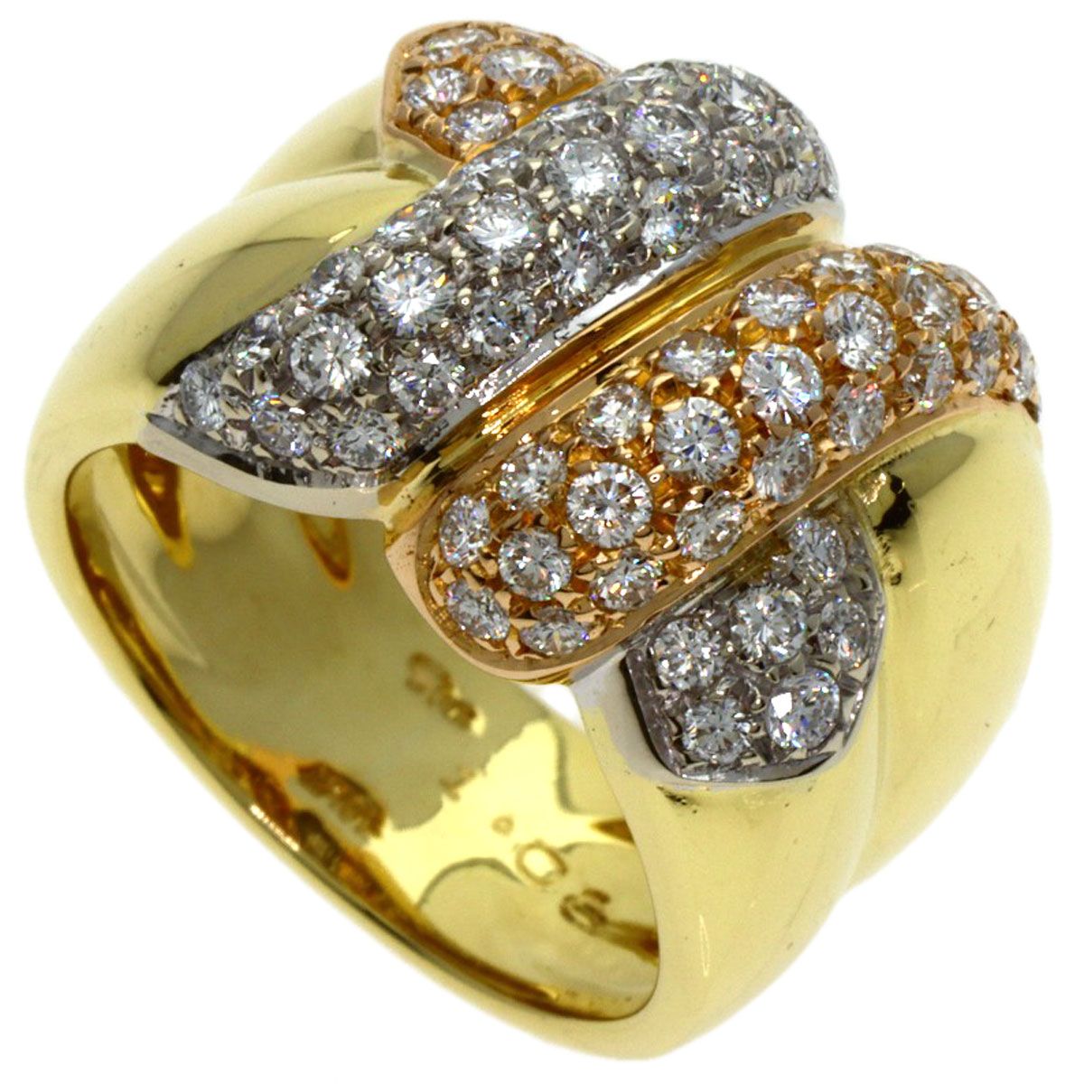 STAR JEWELRY スタージュエリー ダイヤモンド リング・指輪 K18YG