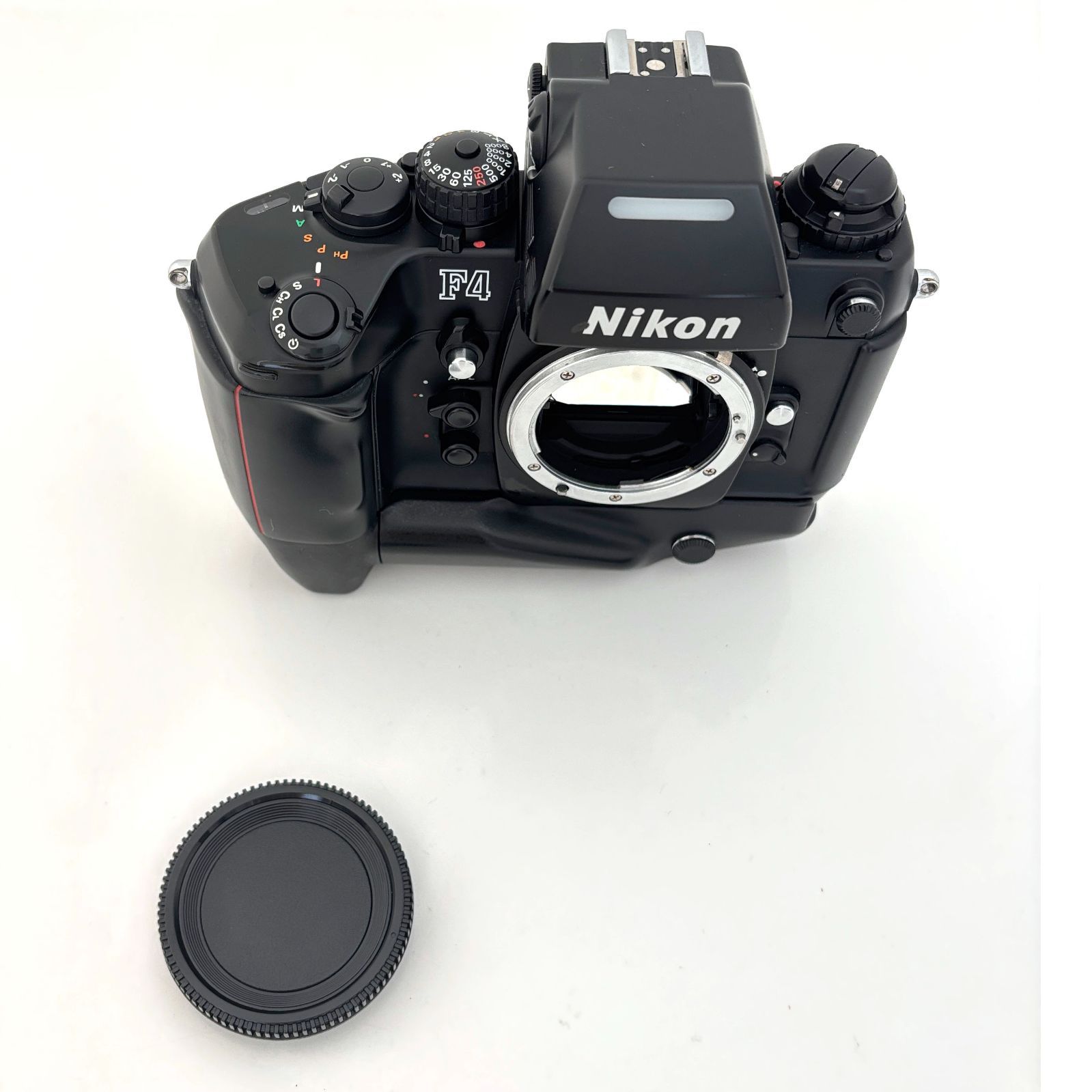 本当に僅かに液晶漏れの分 き価格 ニコン Nikon F4S フィルムカメラ M947