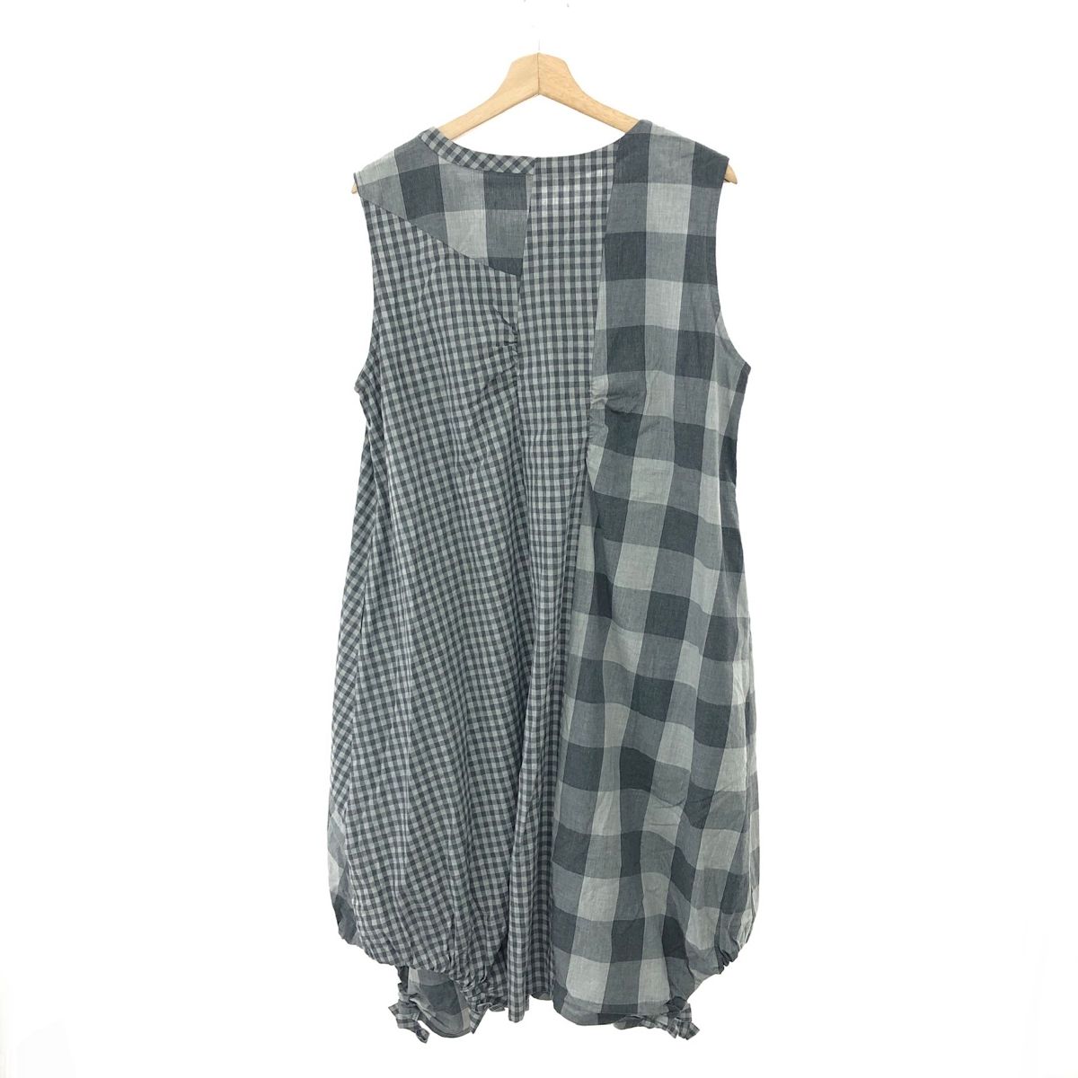 慈雨(Sensounico) ジウ センソユニコ チェック柄ノースリーブ