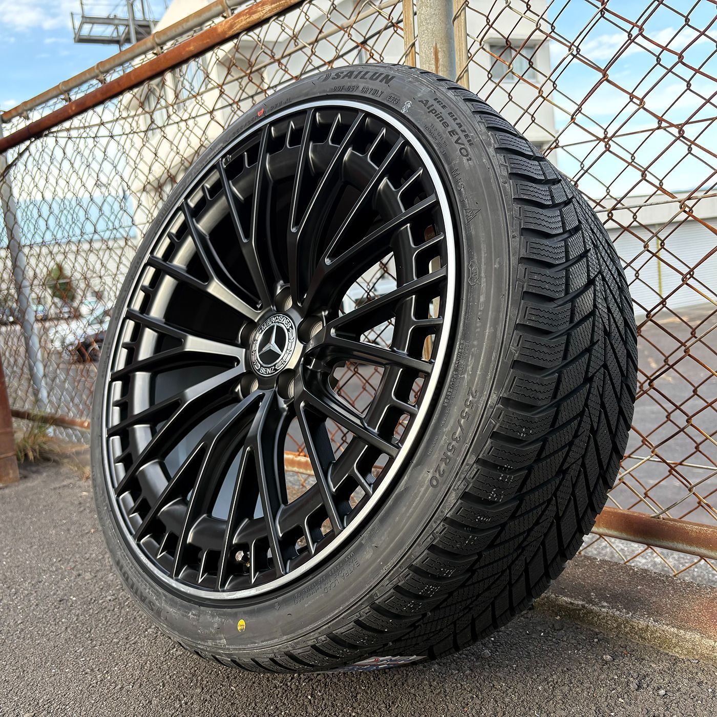  スタッドレス BENZ ベンツ Sクラス W 223 222 CLS X 218 20インチ タイヤホイール サイルン Alpine EVO 2 255 35 R 20 4本セット 20インチ タイヤ ホイールセット