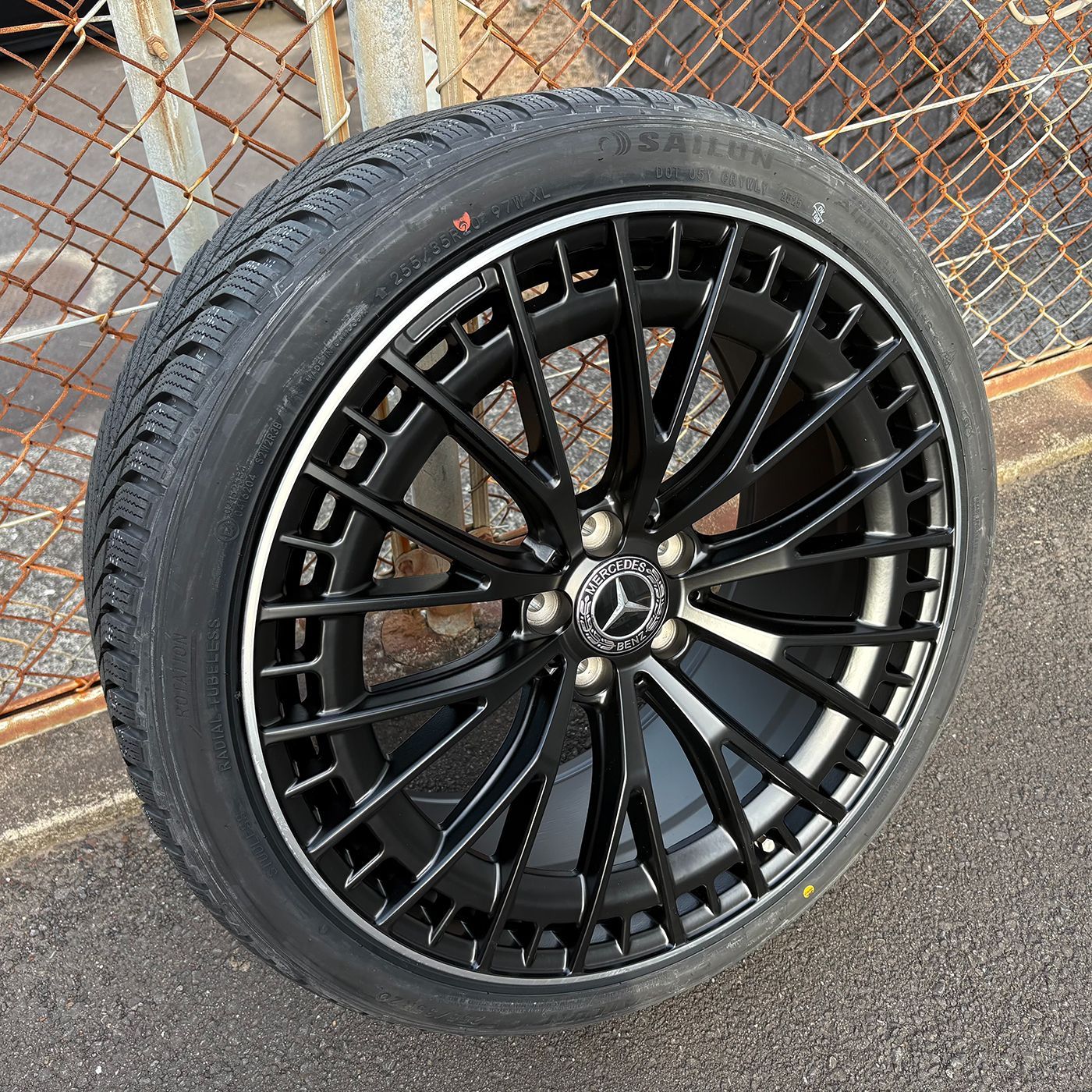 スタッドレス BENZ ベンツ Sクラス W 223 222 CLS X 218 20インチ タイヤホイール サイルン Alpine EVO 2 255 35 R 20 4本セット