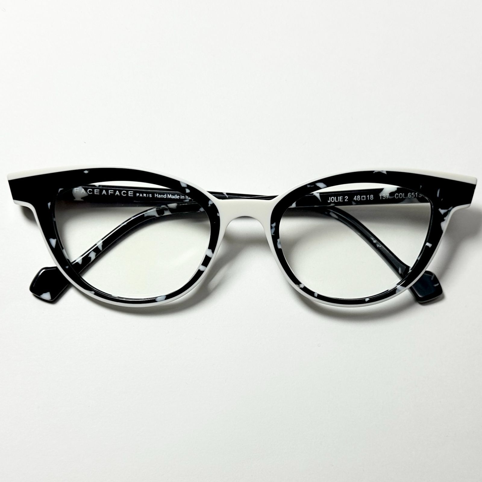 FACE A FACE メガネ |正規 |ファース ア ファース|JOLIE 2 6513|イタリア製 純正ケース クロス付き
