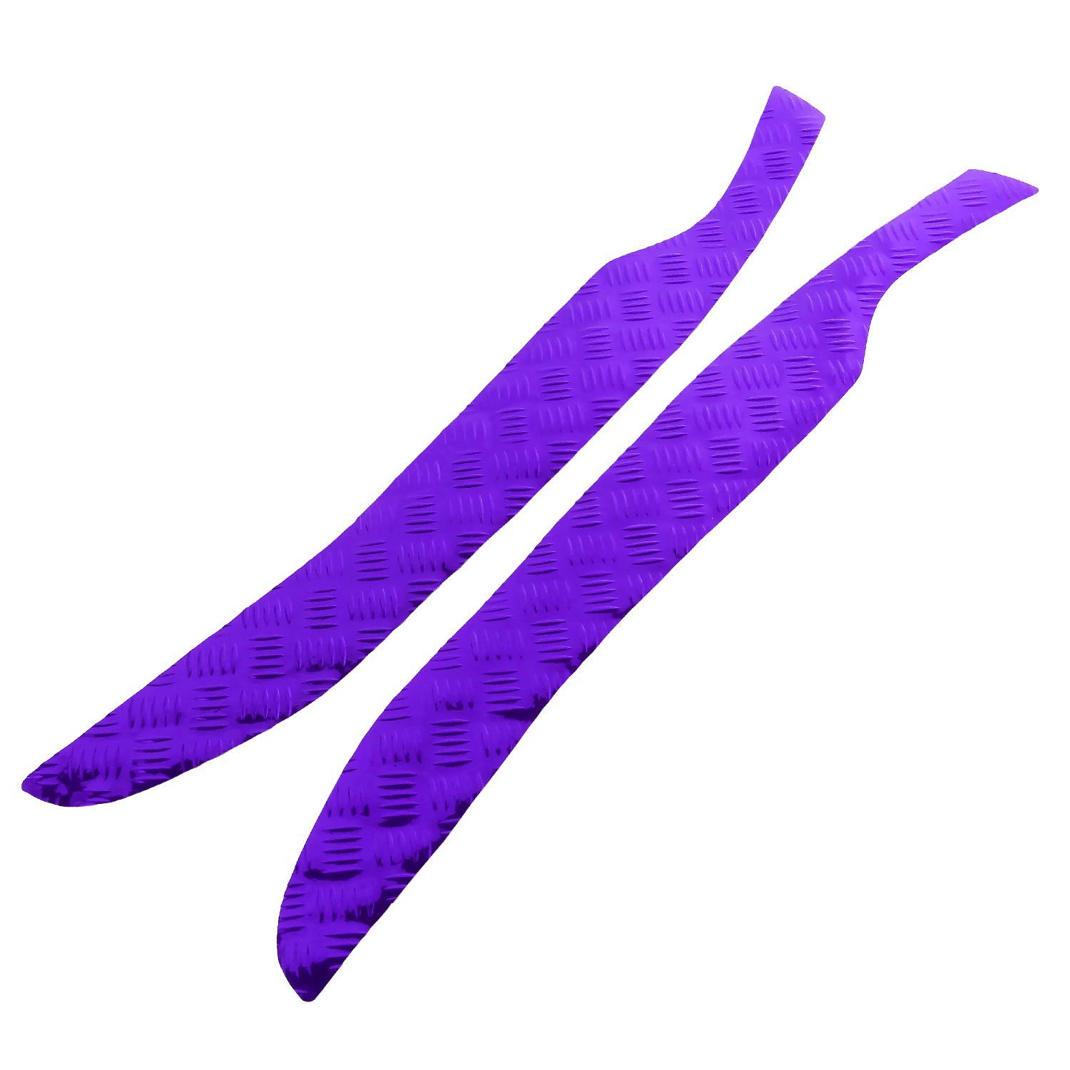 アルミ調 ステップマット ホンダ フォルツァ X/Z MF08 パープル バイク ゴムマット ステップボード 交換 カスタム パーツ 補修 ラバー製 フォルツァ250 フォルツァX フォルツァZ フォルツァ X Z AB