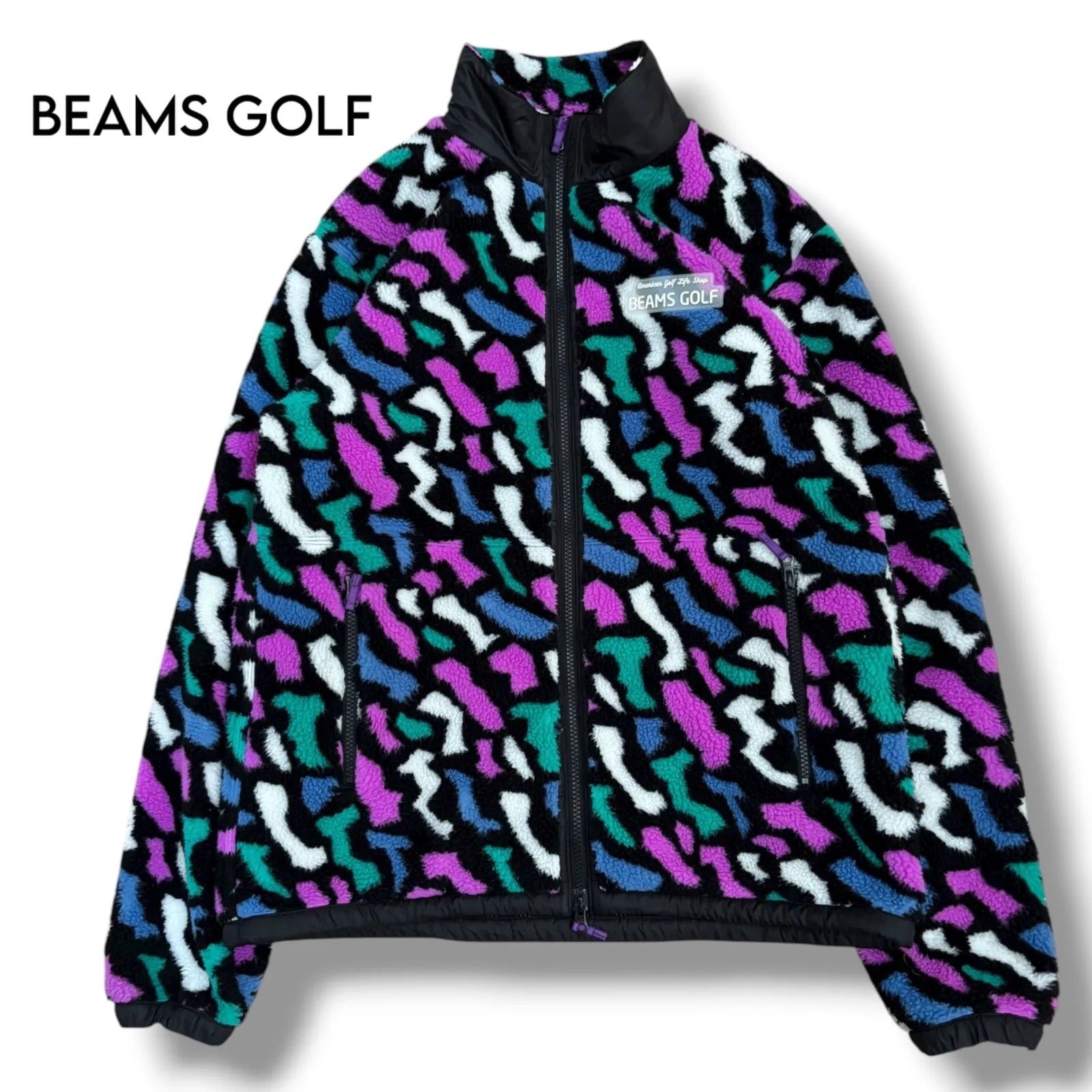 極暖 BEAMS GOLF メンフィス フリース ブルゾン L 極暖 BEAMS GOLF メンフィス フリース ブルゾン L