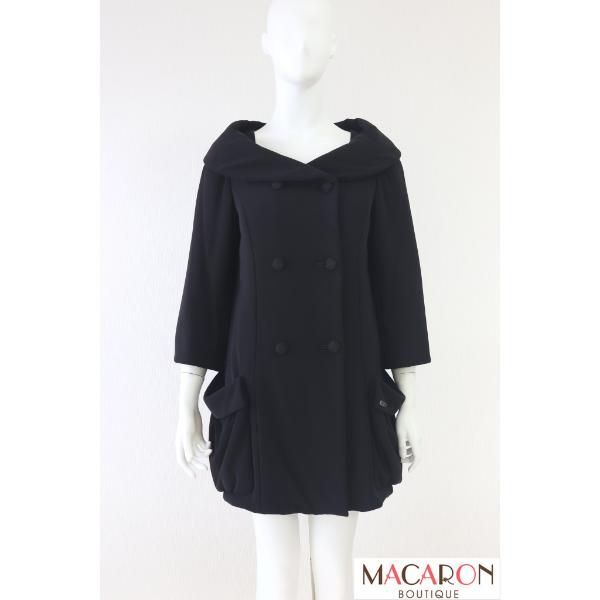 FOXEY Micro Cushion 中綿コート 32379 黒 ブラック 中わた 38 フォクシー