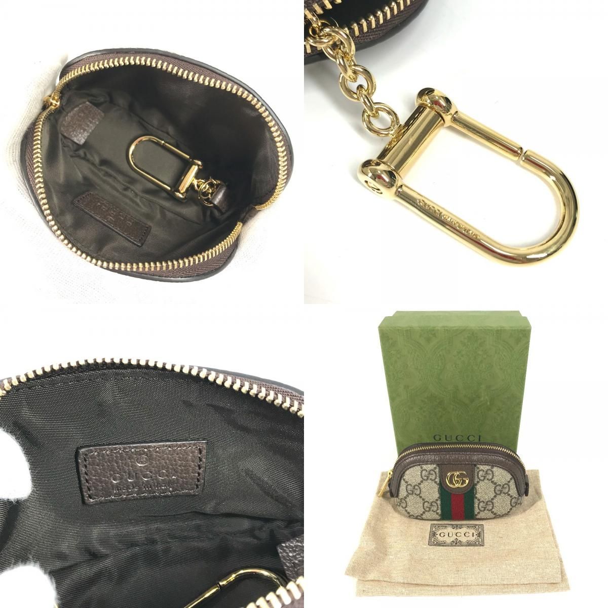 GUCCI グッチ コインケース オフディア シェリーライン 625707 PVC  