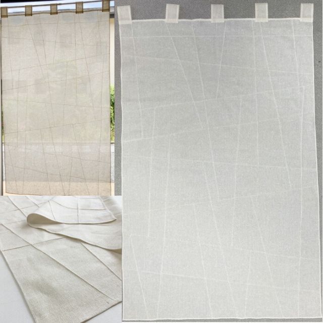 韓国麻のれん 暖簾 壇 noren-4-s ギフト お土産 のれん 目隠し カーテン ロールカーテン