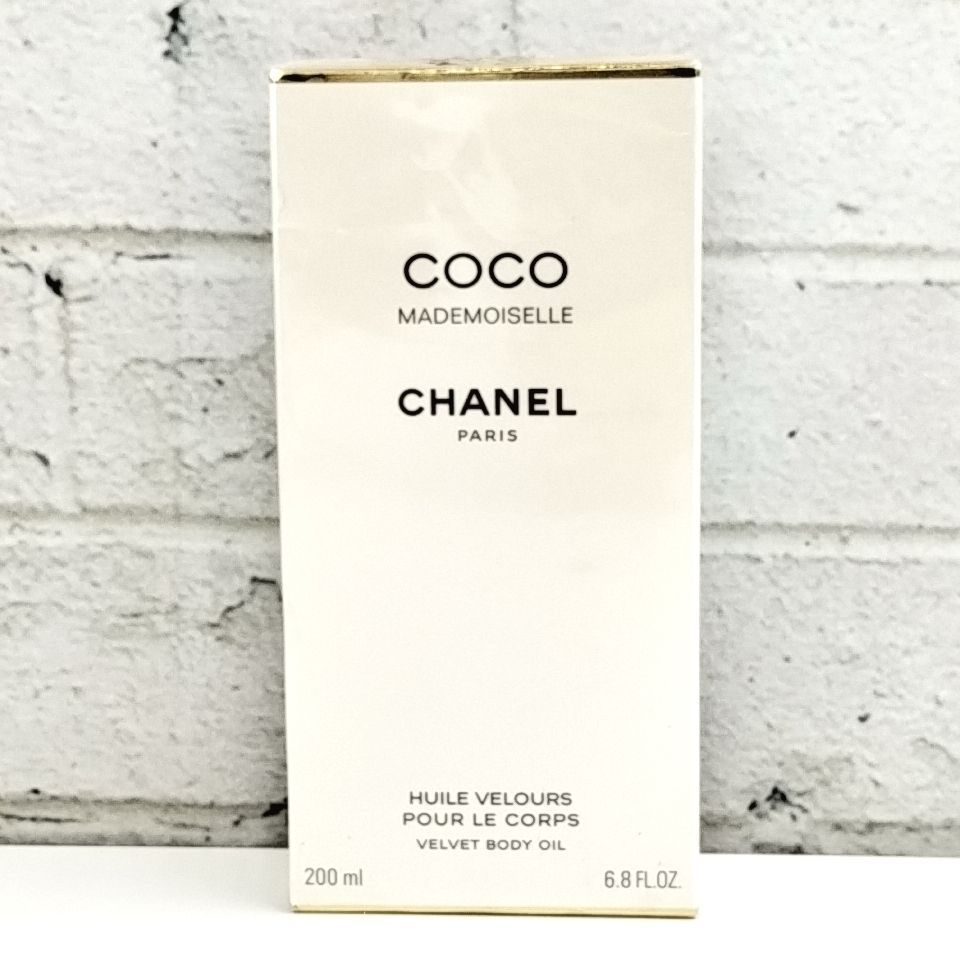 【 CHANEL 】U 170 A-1 未開封 200ml COCO MADEMOISELLE シャネル ココマドモアゼル ヴェルヴェット ボディオイル 美容
