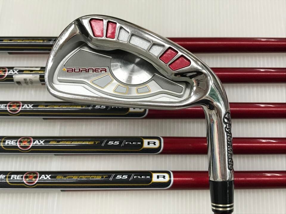 バーナー アイアン (2007) | R | リアックス スーパーファスト55 |  | アイアンセット | テーラーメイド【最短即日発送】