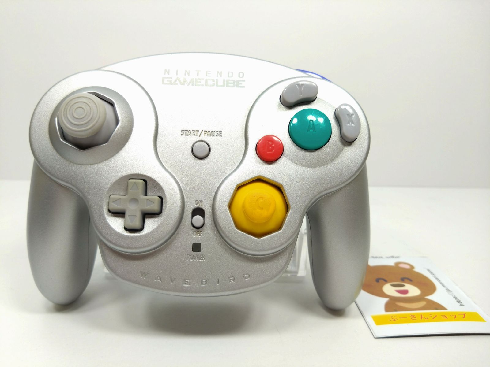 GC ゲームキューブ DOL 004 005 ウェーブバード シルバー レシーバーセット