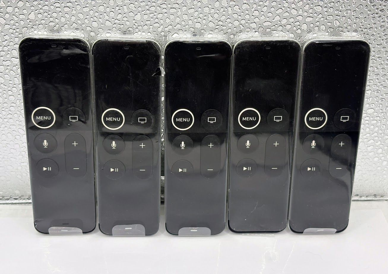 5個 Apple Siri Remote A1962 アップル TV用リモコン
