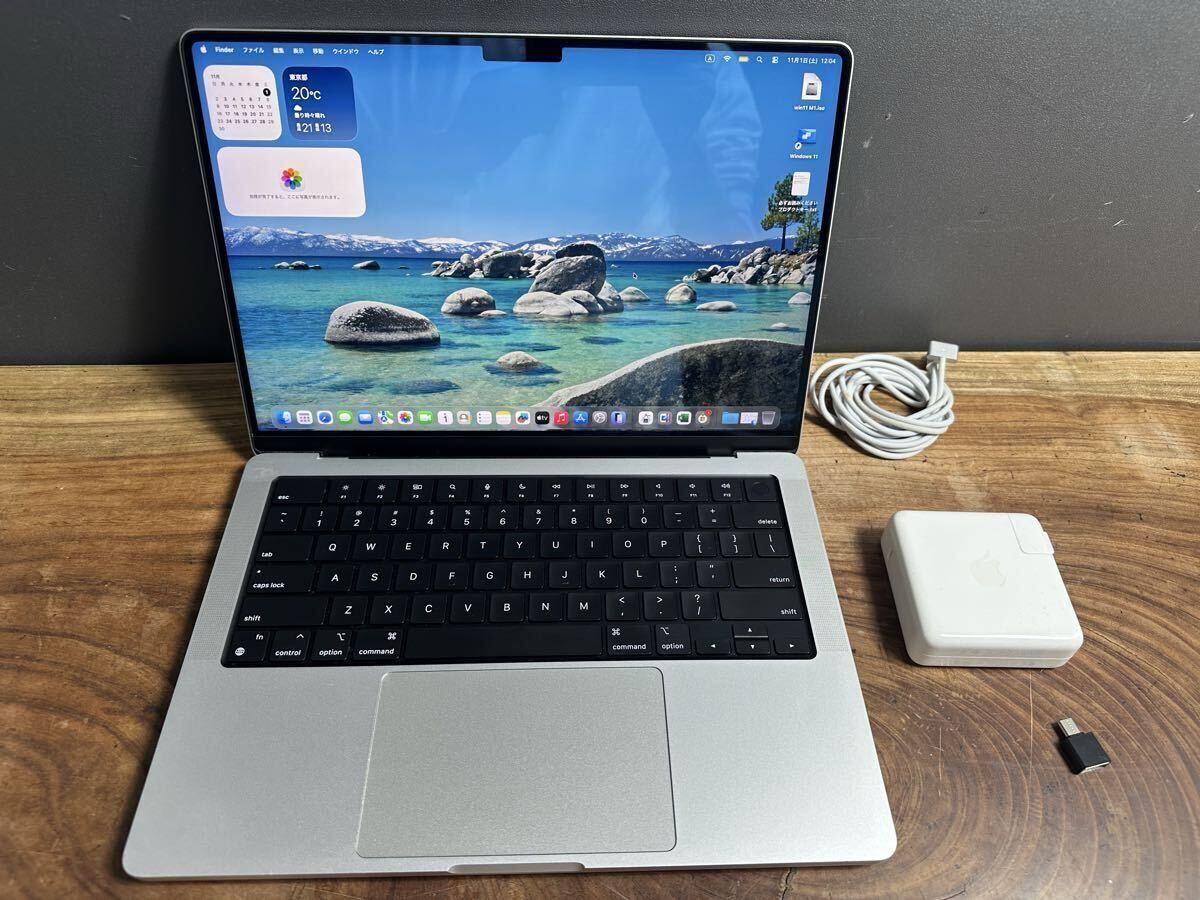 品 Apple MacBook Pro Retina 14 inch 2021 CPUM 1 10コア 32 GB SSD TB GPU 16コア Windows 11 office 2025 CJ 533