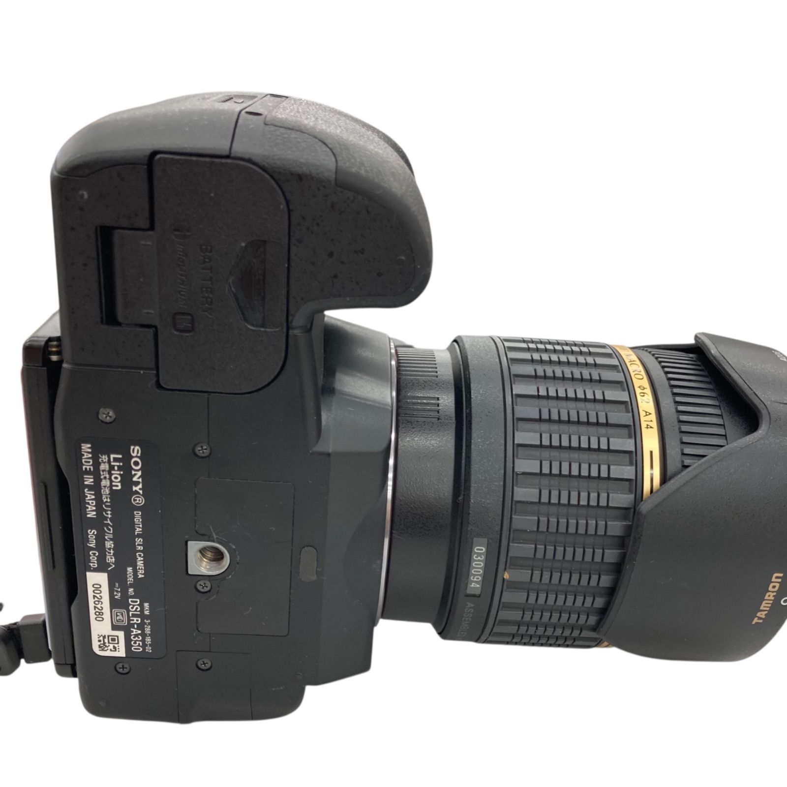 186000 動作未確認 sonny ソニー 一眼レフ α350 TAMRON 18-200mm 1:3.5
