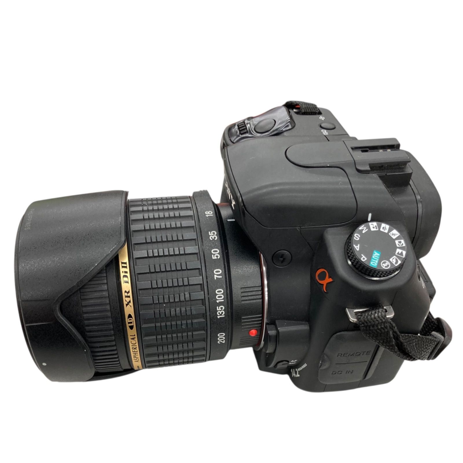 186000 動作未確認 sonny ソニー 一眼レフ α350 TAMRON 18-200mm 1:3.5