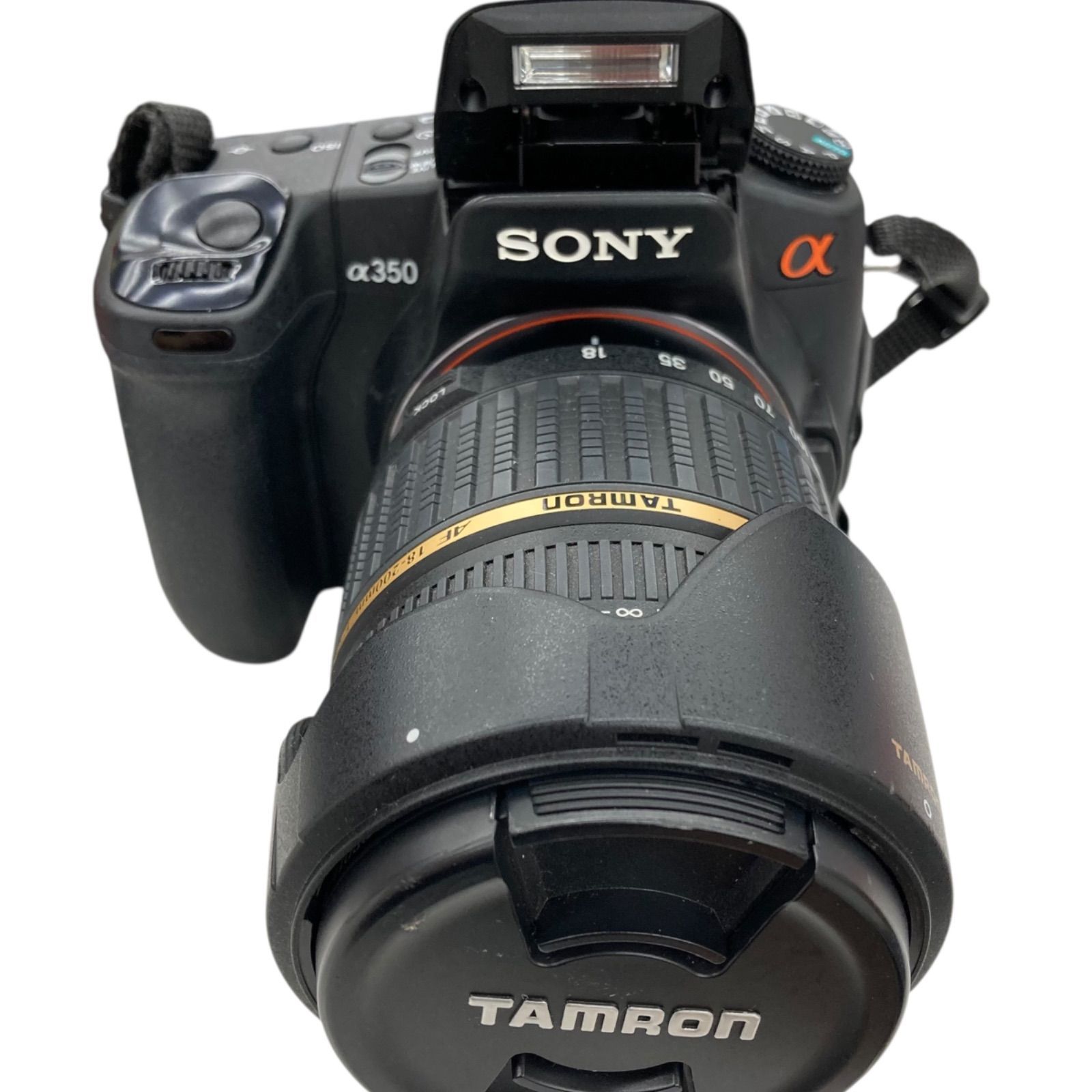 186000 動作未確認 sonny ソニー 一眼レフ α350 TAMRON 18-200mm 1:3.5