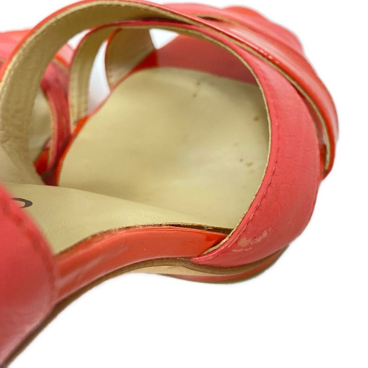 repetto(レペット) パンプス 36 レディース - ピンク×レッド オープン