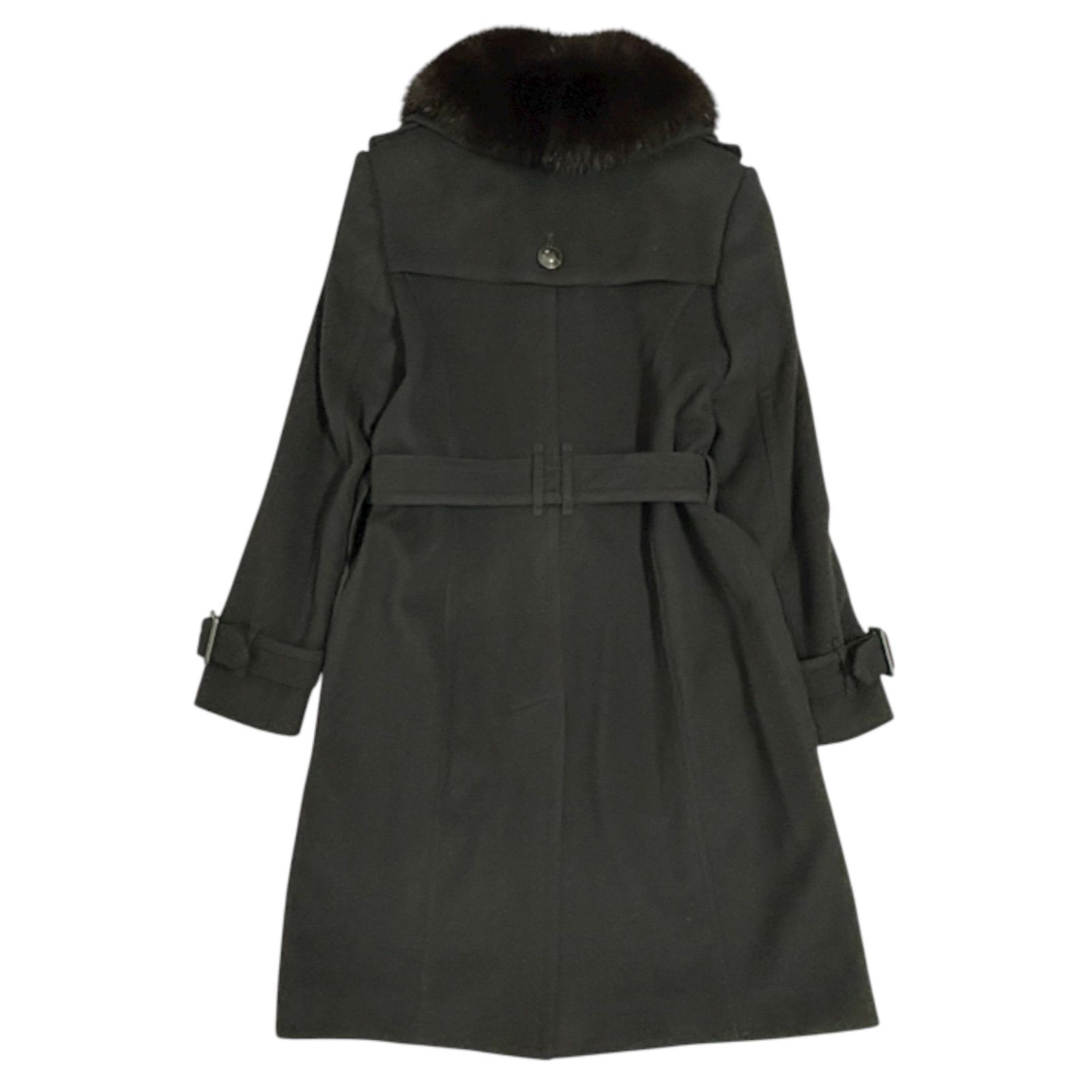 極美品 バーバリーロンドン 大きいサイズ 40 ノバチェック トレンチ