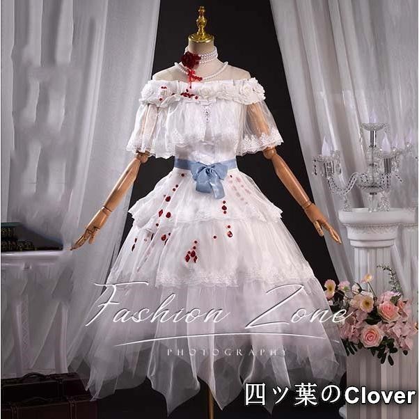 IdentityV 第五人格風 血の女王マリー 希望の残像虚妄鏡像コスプレ衣装ウィッグ cosplay 演出服変装B 251107