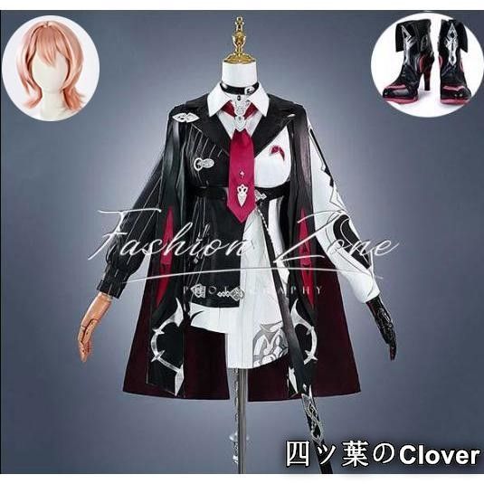 崩壊3 rd風 灯 アカリ Lantern破弃孤光逐影 コスプレ衣装ウィッグ靴 cosplay 演出服変装B 251107