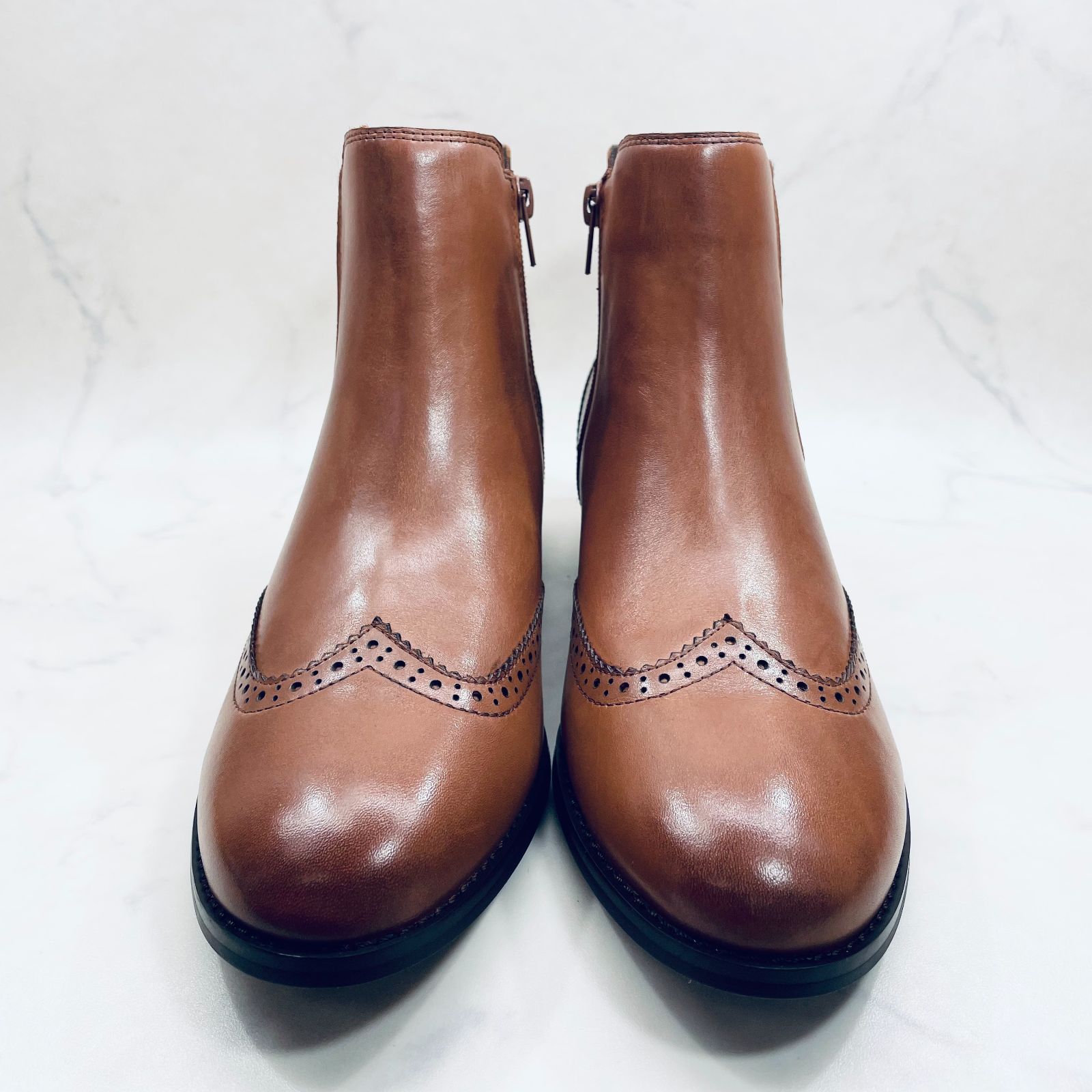 イング トラッドサイドゴアブーツ 24.5ｃｍ 茶色