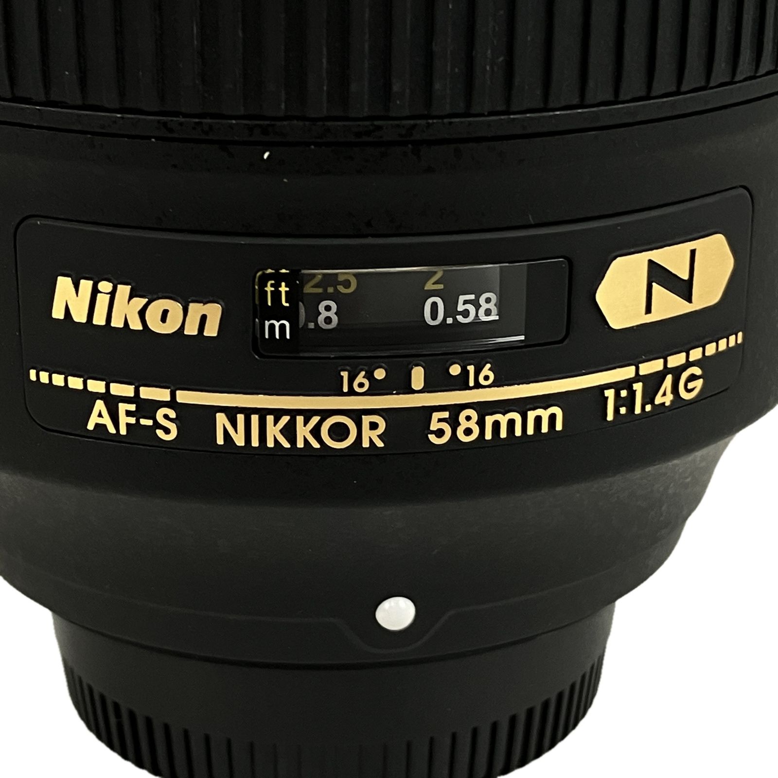 緊急大幅値下げ。 Nikon AF-S NIKKOR 58mm F1.4G カメラ用 単焦点レンズ 元 き ニコン Y10589618 鎮静の