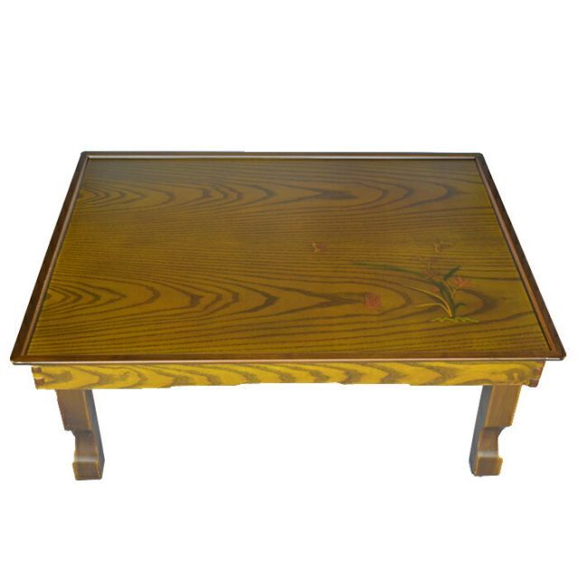 韓国漆塗り四角お膳 蘭 大 韓国6人用 oz moku 10 sおぜんテーブル足折れる軽い韓国 足つき 猫足 ローテーブル 和室 リビング 玄関 客間 旅館 テーブル ちゃぶ台 小さい かわいい