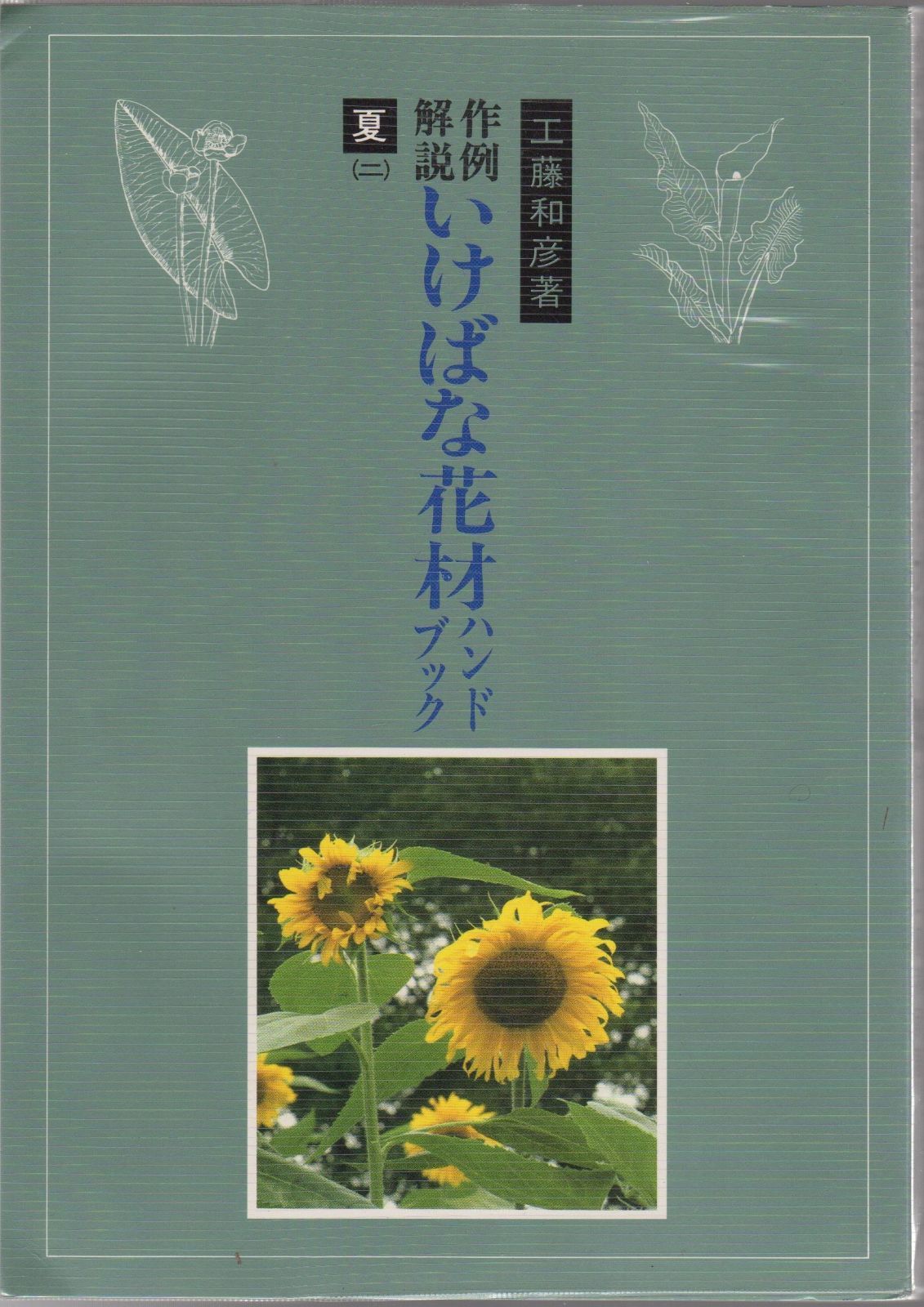 本 作例・解説いけばな花材ハンドブック 夏 2