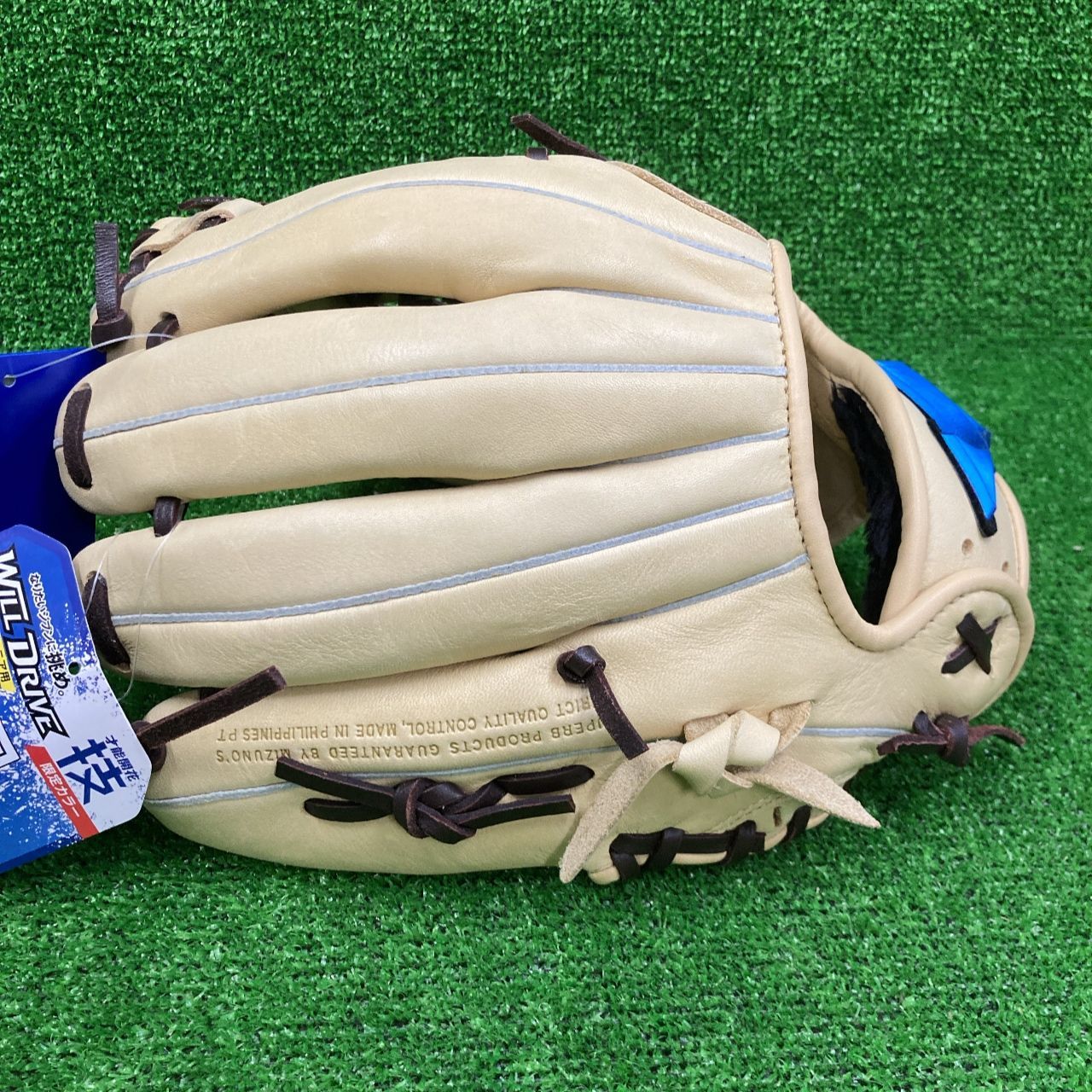  30％引 ミズノ ジュニアソフトボール用グラブ ブロンド オールラウンド用 サイズM グローブ ソフトボール