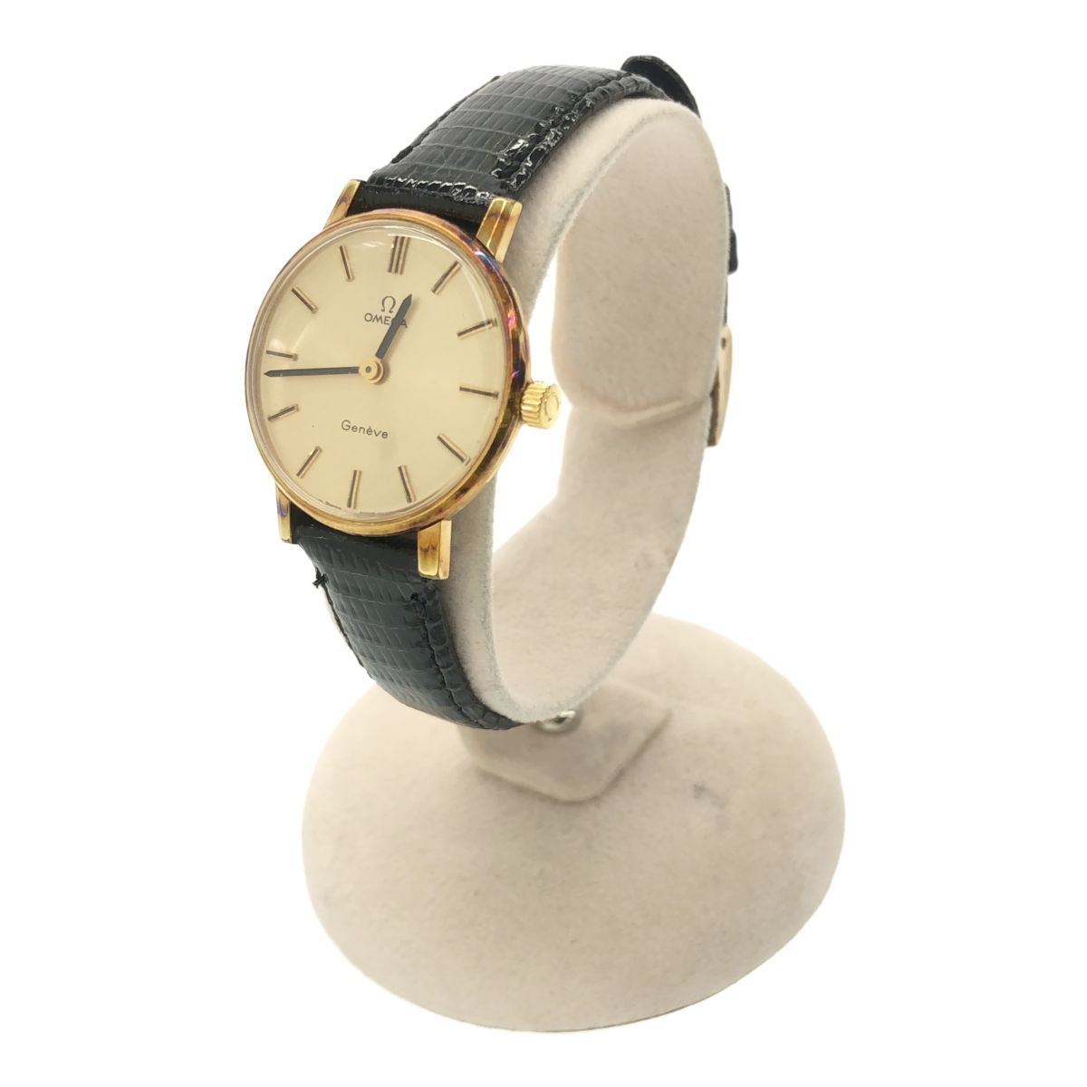 OMEGA オメガ ジュネーブ 511 0410 cal 625 手巻き ゴールド色文字盤 箱保あり H 20572