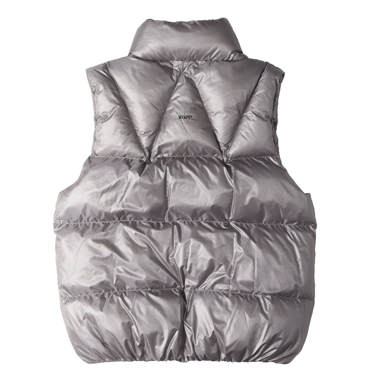 WTAPS ダブルタップス ベスト グレー サイズ XL 24AW ナイロンタフタ フルジップ 中綿ベスト GMERA VEST NYLON. TAFFETA. PERTEX アウター ジャケット ブルゾン 上着 メンズ