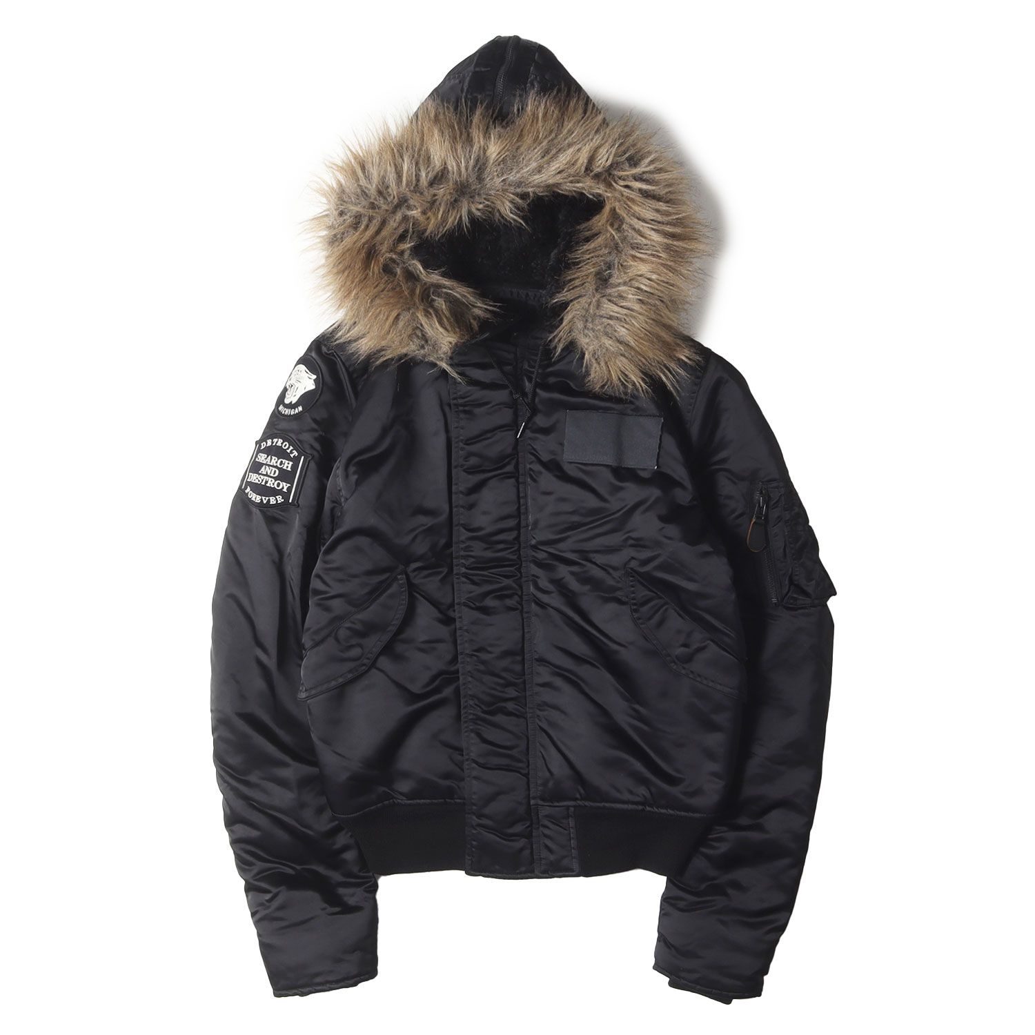 美品】HYSTERIC GLAMOUR ヒステリックグラマー ジャケット ブラック 黒