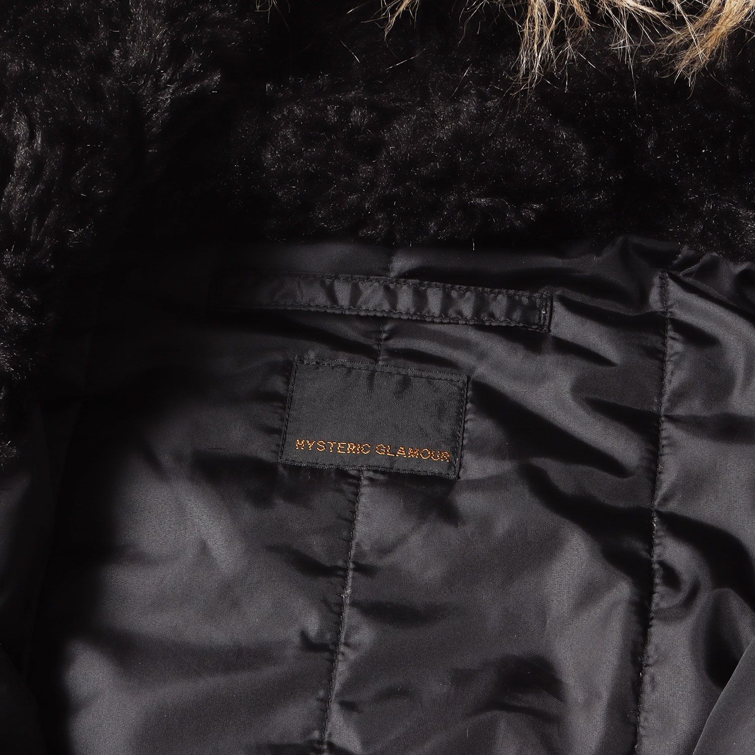 美品】HYSTERIC GLAMOUR ヒステリックグラマー ジャケット ブラック 黒 