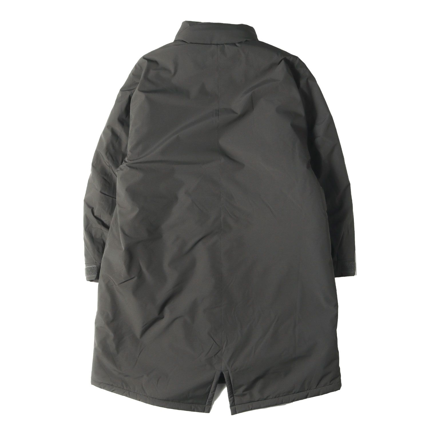 Arn Palmer アーノルド パーマー コート チャコール サイズ L ポリエステルタフタ 裏ボア フルジップ コート アウター ジャケット 上着 メンズ