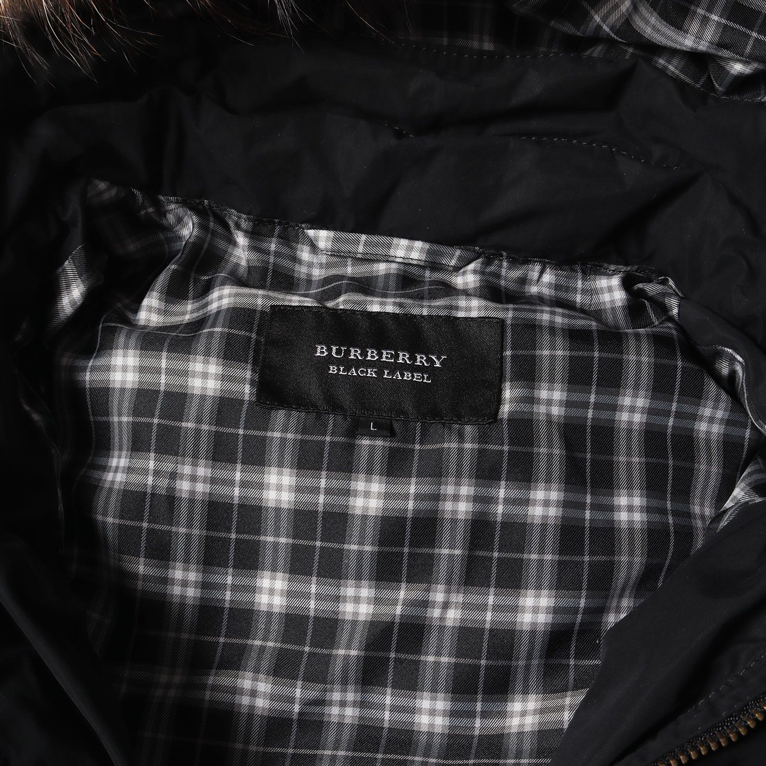 BURBERRY BLACK LABEL バーバリー ブラックレーベル コート ブラック 