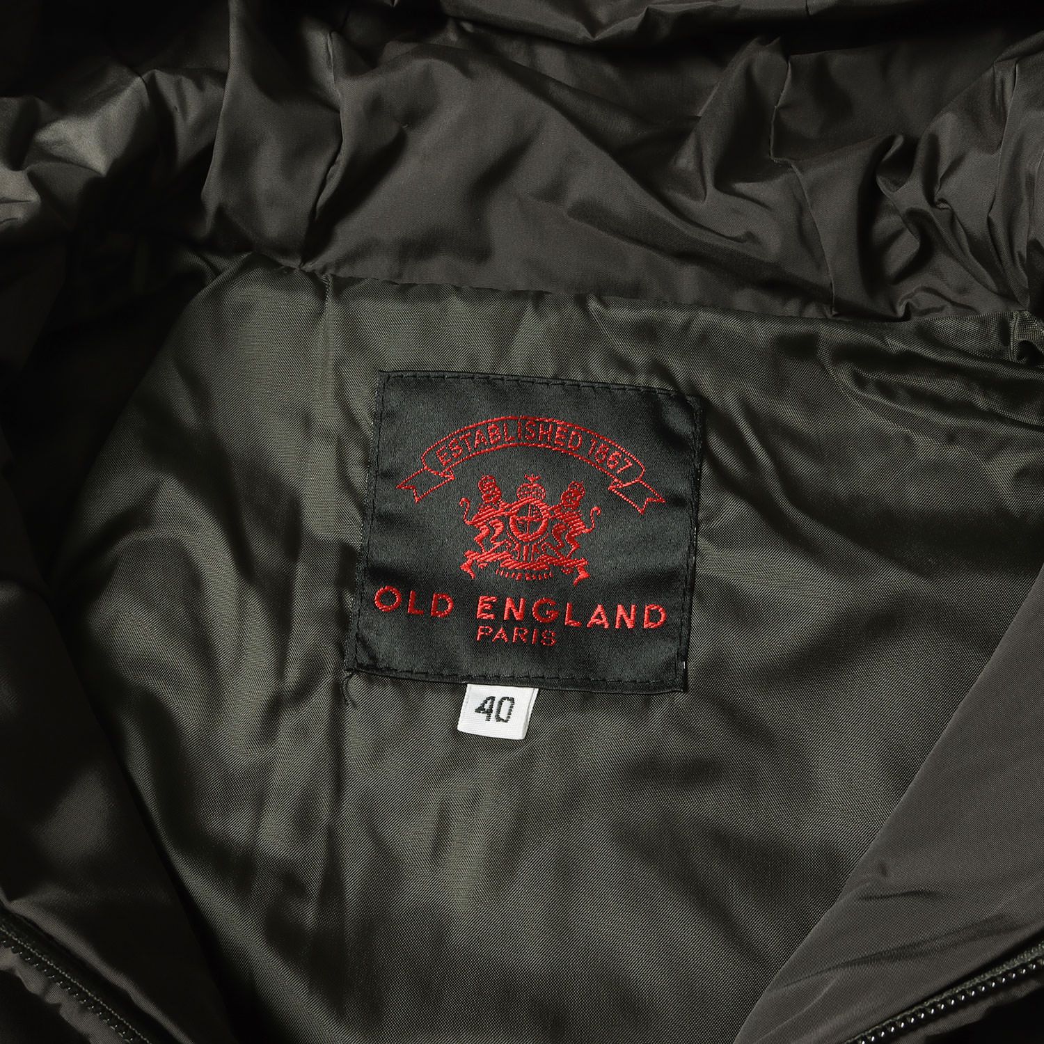 OLD ENGLAND オールド イングランド ジャケット カーキ サイズ:40