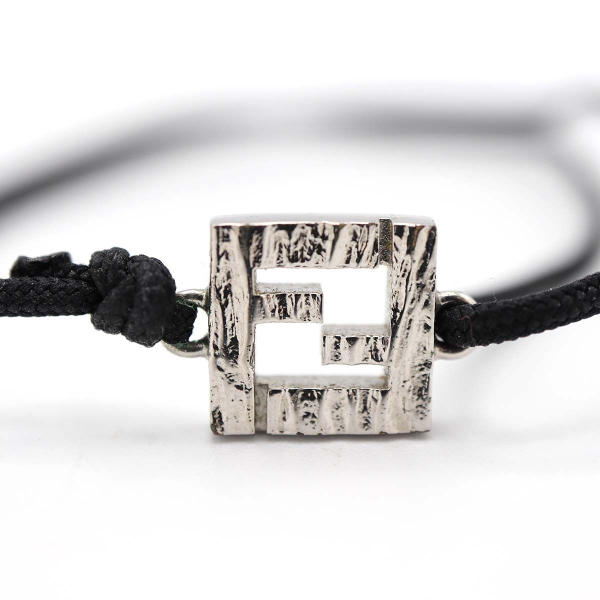 FENDI フェンディ コード ブレス IT 3723 FFロゴ ブレスレット 約2.0 g 25 k 986-4