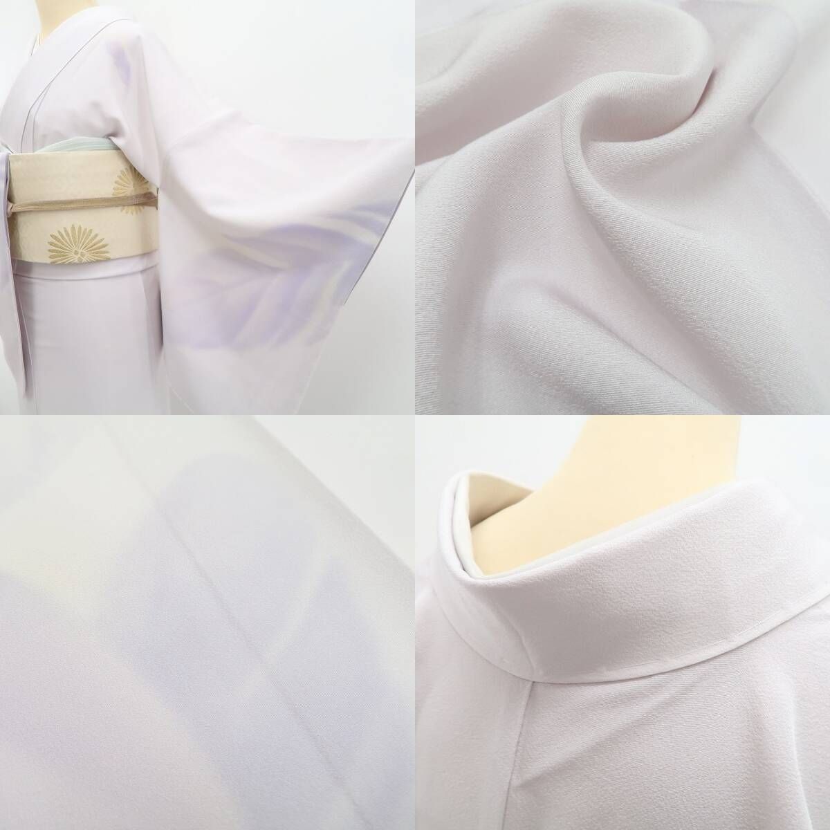  ❁tomihisa❁ 羽 着物 正絹 思いの丈に我が身を映し麗を開いて染め出づる 仕付け糸付 訪問着 5413 訪問着 付け下げ 着物