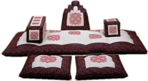 韓国ドラマの王座の布団ポリョセット セジャ poryo-35-s 敷布団 レトロ 寝具 王妃の布団 大きな座布団 長座布団 シングル セミダブル サテン 厚い マットレス 和室 洋室 リビング