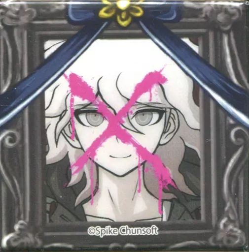 中古】バッジ・ピンズ(キャラクター) 狛枝凪斗 遺影スクエア缶バッジ