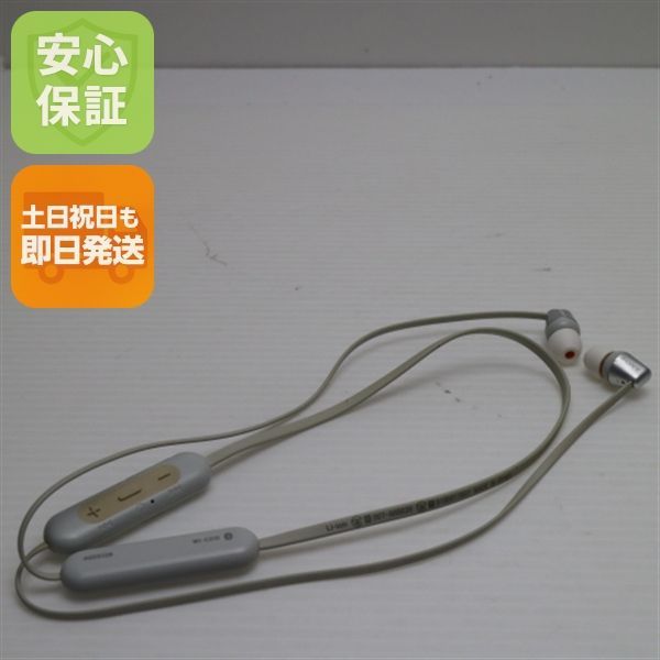 美品 WI-C310 ホワイト ワイヤレスヘッドセット SONY 土日祝発送OK 02000