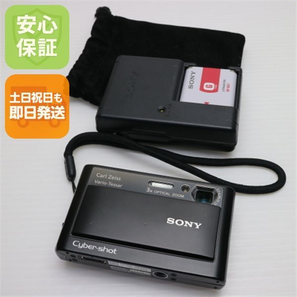 超 Cyber-shot DSC-T20 ブラック SONY デジカメ デジタルカメラ 本体 土日祝発送OK 02000