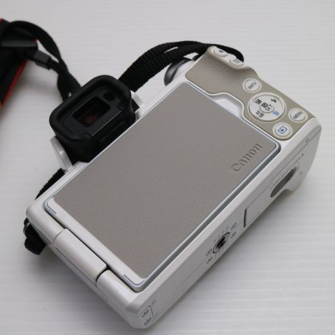 EOS Kiss M ダブルズームキット ホワイト ミラーレス一眼 Canon 土日祝発送OK 02000