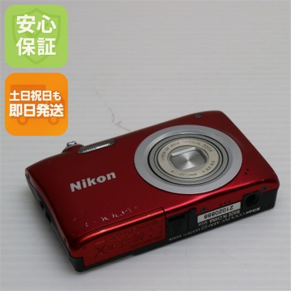 COOLPIX A100 レッド コンデジ Nikon 本体 土日祝発送OK 02000